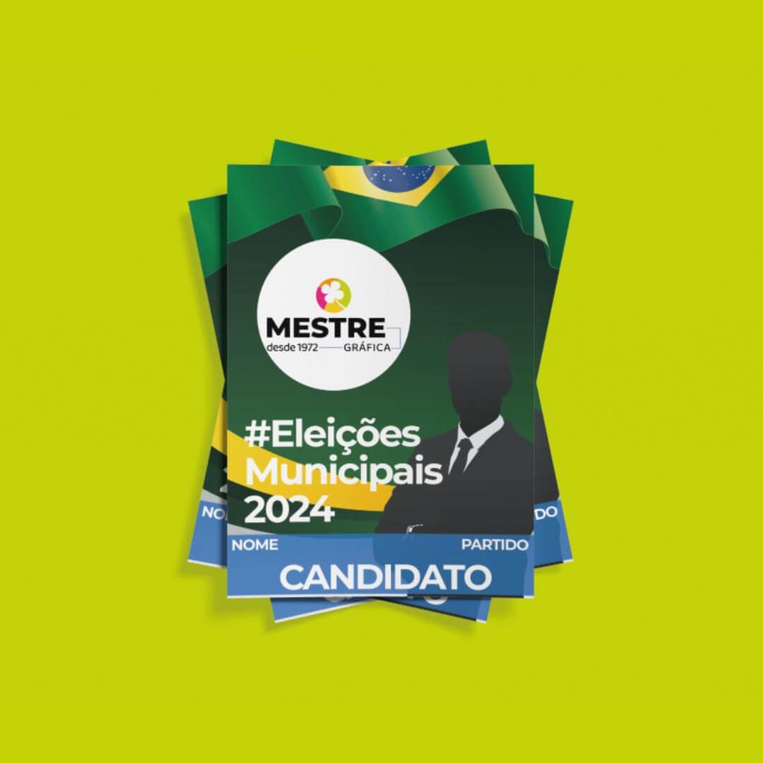 Material Gráfico para Campanhas Eleitorais Municipais 2024